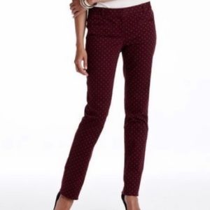 LOFT polka-dot pants